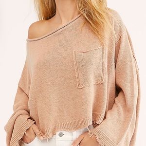 Free People Prism Solid Sweater